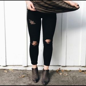 Carly Jean Los Angeles Favorite Distressed Jeans